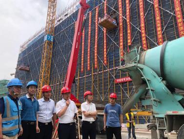 南通市中央創(chuàng)新區(qū)科創(chuàng)中心一期（紫瑯科技城）W9號樓順利封頂