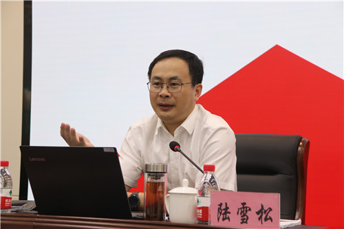 把握新形勢(shì),改革促發(fā)展 | 通創(chuàng)投公司邀請(qǐng)市國資委黨委書記、主任陸雪松開展專題講座